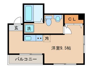 京峰ビルの物件間取画像